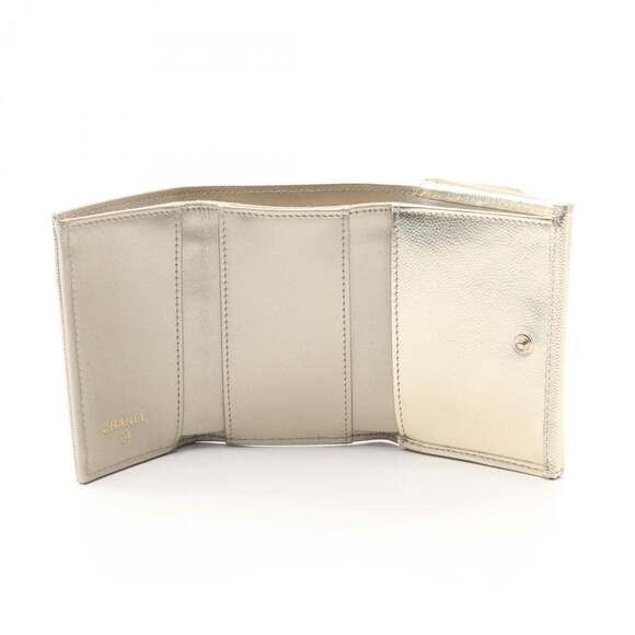 CHANEL Leather Logo Wallet - Picture 3 of 9